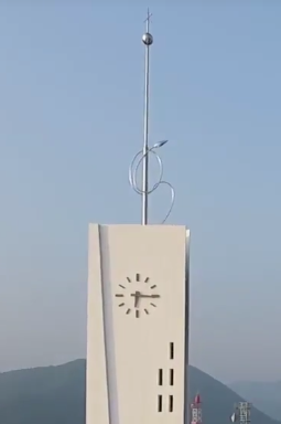 山口サビエル記念聖堂の時計塔