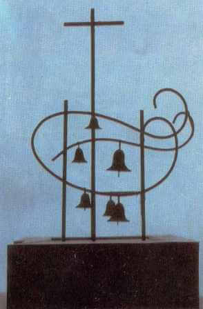 山口サビエル記念聖堂の鐘模型